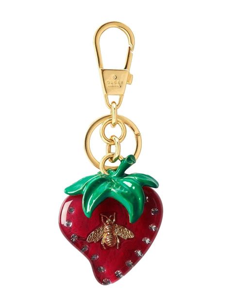 gucci bee-shaped key chain